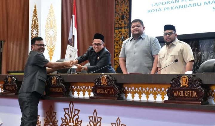 Rapat Paripurna Masa Persidangan I, DPRD Pekanbaru Paparkan Hasil Reses Tahun Sidang 2025/2026