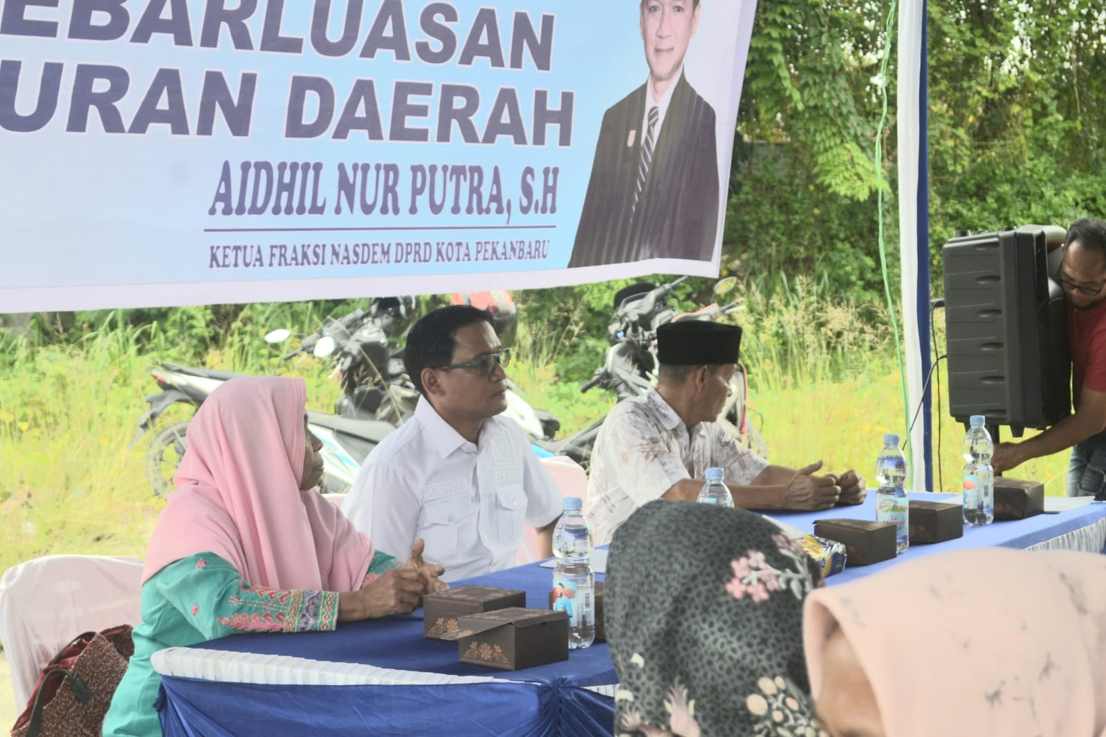 Komisi I DPRD Pekanbaru Edukasi Masyarakat Soal Perda Kawasan Tanpa Asap Rokok