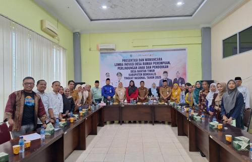 Desa Bantan Timur, Masuk Nominasi 12 Besar Lomba Inovasi DRPPAP Tingkat Nasional