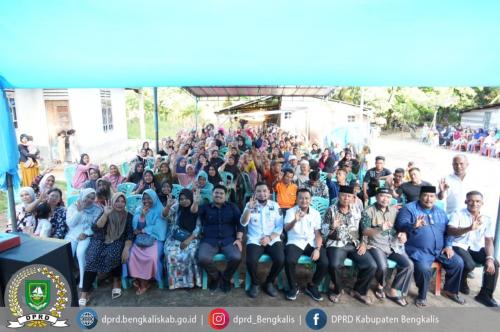 Wakil Ketua I DPRD Bengkalis Muhammad Arsya Fadillah Serap Aspirasi Warga Desa Buluh Manis