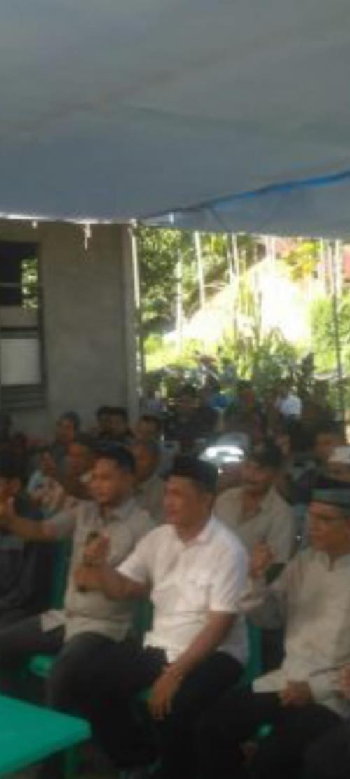 Anggota DPRD Bengkalis Fakhtiar Qadri Reses Masa Sidang III Tahun 2025 di Desa Pedekik