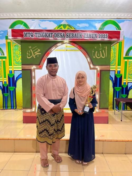 MTQ Tingkat Desa Sebauk Tahun 2025  Resmi Di Tutup Tamrin Kepala Desa Sebauk