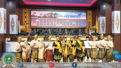 Wakil Ketua DPRD Bengkalis Menghadiri Rapat Paripurna HUT Kota Pekanbaru Ke -241