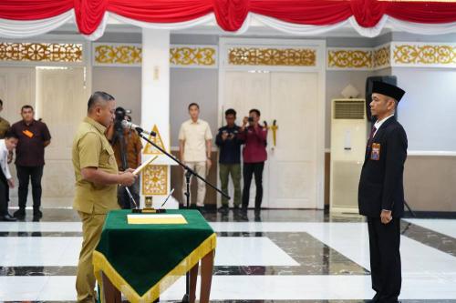 Wako Dumai H Paisal Hadiri Pengukuhan Kepala Perwakilan BPKP Provinsi Riau 