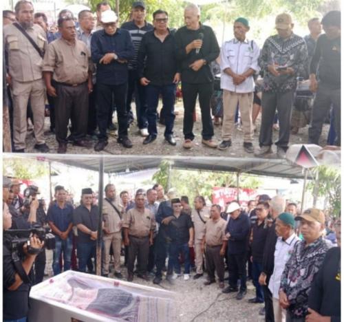 Insan Pers Riau Kehilangan Sosok PH Sitompul, Tokoh Pers Melayat ke Rumah Duka