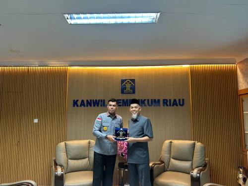 Wako Dumai H Paisal Hadiri Undangan Audiensi Kepala Kanwil Hukum Riau