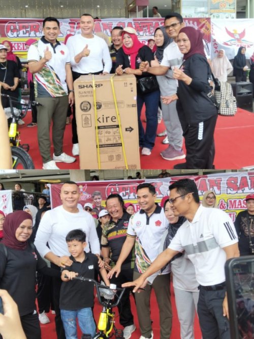 GRIB JAYA Pekanbaru Ajak Masyarakat Hidup Sehat, Wali Kota Apresiasi Gerak Jalan Santai dan Kepedulian Sosial
