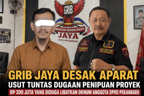 Laporan Sempat Dicabut karena Janji Pelunasan, Dugaan Penipuan Proyek Rp 200 Juta yang Libatkan 2 Oknum DPRD Pekanbaru Kembali Mencuat